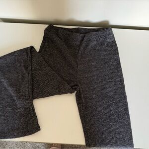 Gray Knit Pants